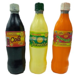 Maraca Botella Gaseosa Modelos Surtidos x1 Unidad
