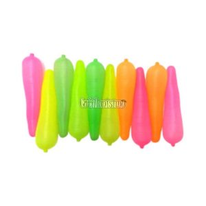 Maraca Zanahoria Plastico x1u Colores Surtidos