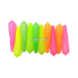 Maraca Zanahoria Plastico x1u Colores Surtidos