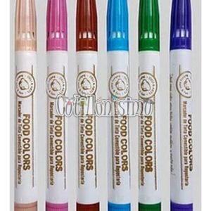 Marcadores Comestibles Color Pastel FOOD COLORS x1 Unidad