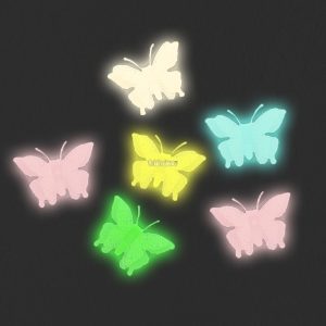 Mariposas Luminiscente x6 unidades - Imagen 2