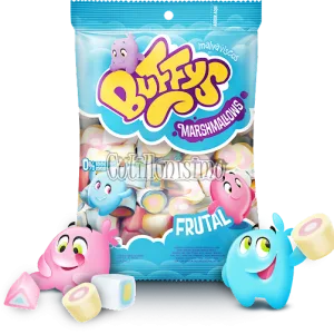 Marshmallows - Malvaviscos Formas Frutal BUFFYS 200 Grs