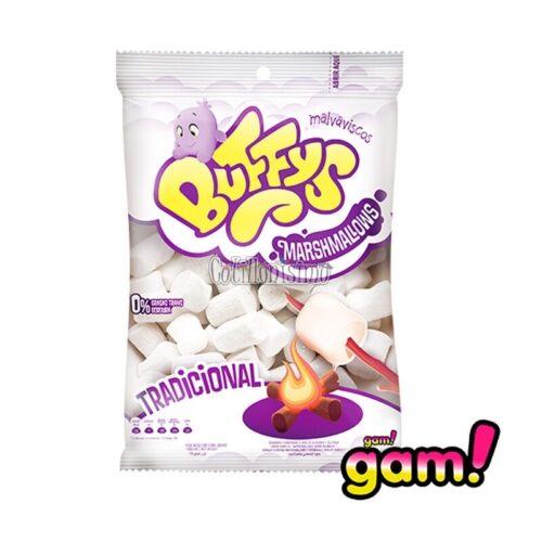 Marshmallows - Malvaviscos Tradicional BUFFYS 200 Grs