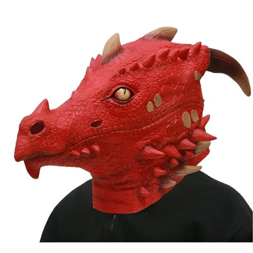 Mascara Latex DRAGON ROJO