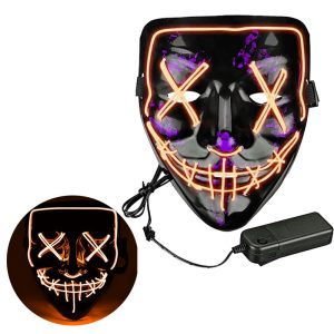 Mascara Luminosa La Purga NARANJA NEON (LED)