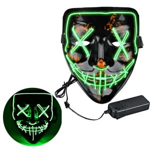 Mascara Luminosa La Purga VERDE NEON (LED)