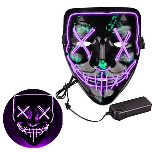 Mascara Luminosa La Purga VIOLETA NEON (LED)