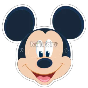 Antifaz Mickey Mouse X6 Unidades - Licencia Oficial