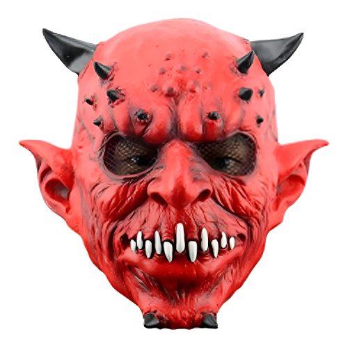 Mascara de Latex DEMONIO ROJO