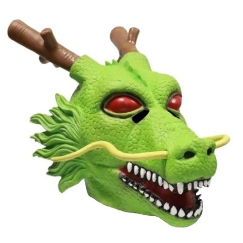 Mascara de Latex DRAGON VERDE- DRAGON BALL