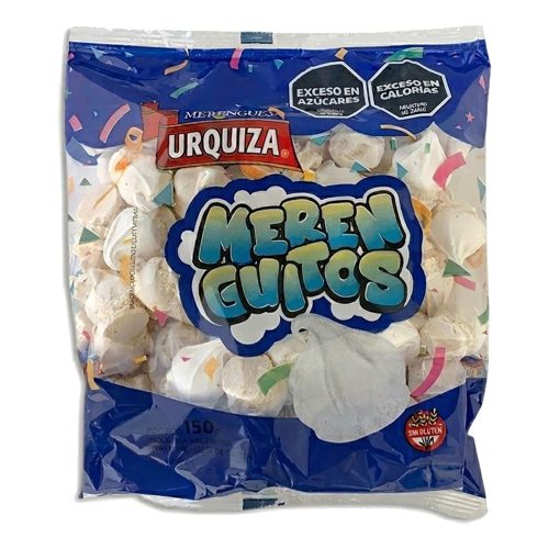 Merenguitos URQUIZA Blancos 100 Grs