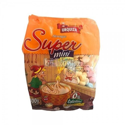 Merengue URQUIZA Super Mini Multicolor 100 Grs