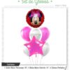 Set Globos MINNIE 7 Pcs