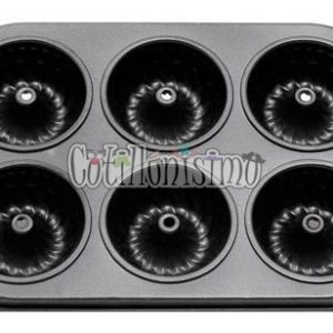 Molde de Teflon para 6 Flanes