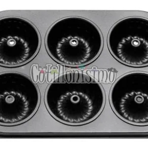 Molde de Teflon para 6 Flanes