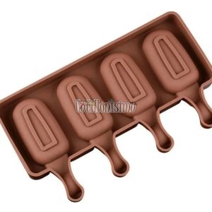 Molde Silicona Para 4 Helados - Imagen 2