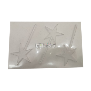 Molde Placa Acetato Chupetin Estrella