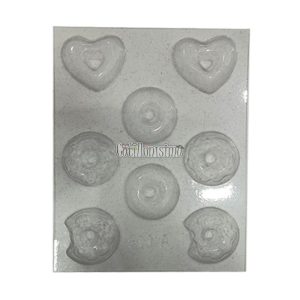 Molde Placa Acetato Donas
