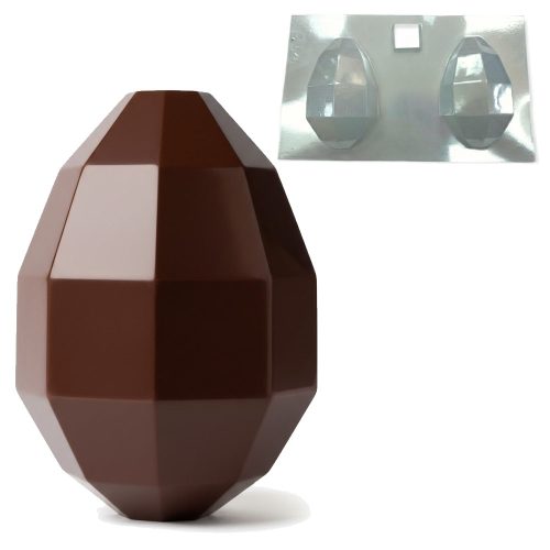 Molde Placa Acetato para Huevo Facetado