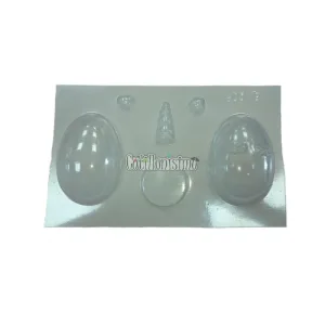 Molde Placa Acetato para Huevo Unicornio