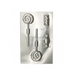 Molde Placa Acetato Chupetin y Golosinas