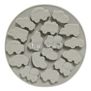 Molde de Silicona Para Bomboncitos  Autitos