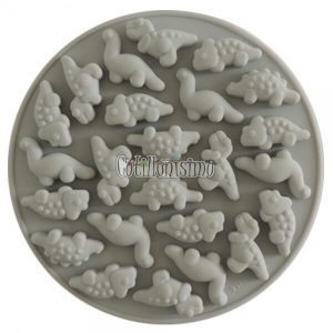 Molde de Silicona Para Bomboncitos Dinosaurios