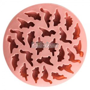 Molde de Silicona Para Bomboncitos Dinosaurios - Imagen 2