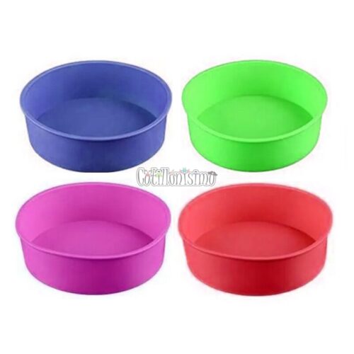 Molde Silicona Redondo 24 cm x 6 cm