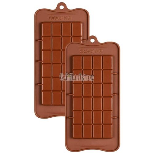 Molde de Silicona Tabletas de Chocolate