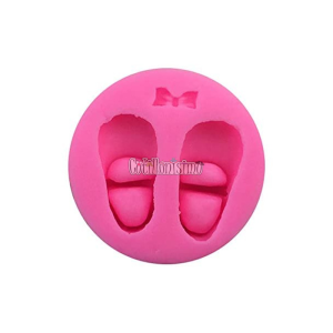 Molde de Silicona Zapatitos de Bebe