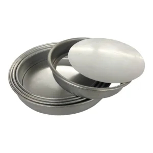 Molde Tortera de Aluminio Cooper Desfondable 22 cm x 4 cm