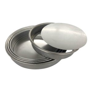Molde Tortera de Aluminio Cooper Desfondable 24 cm x 4 cm