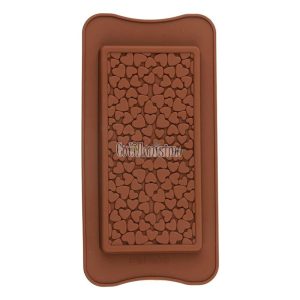 Molde de Silicona Para Bombones Tableta de Corazones