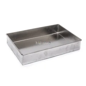 Molde RECTANGULAR BAJO Hojalata 28 x 18 x 6 cm