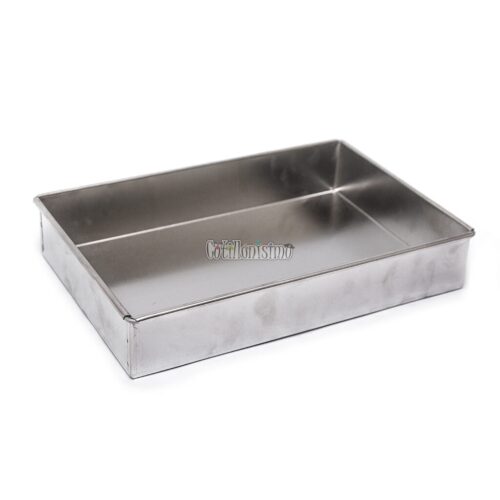 Molde RECTANGULAR BAJO Hojalata 28 x 18 x 6 cm