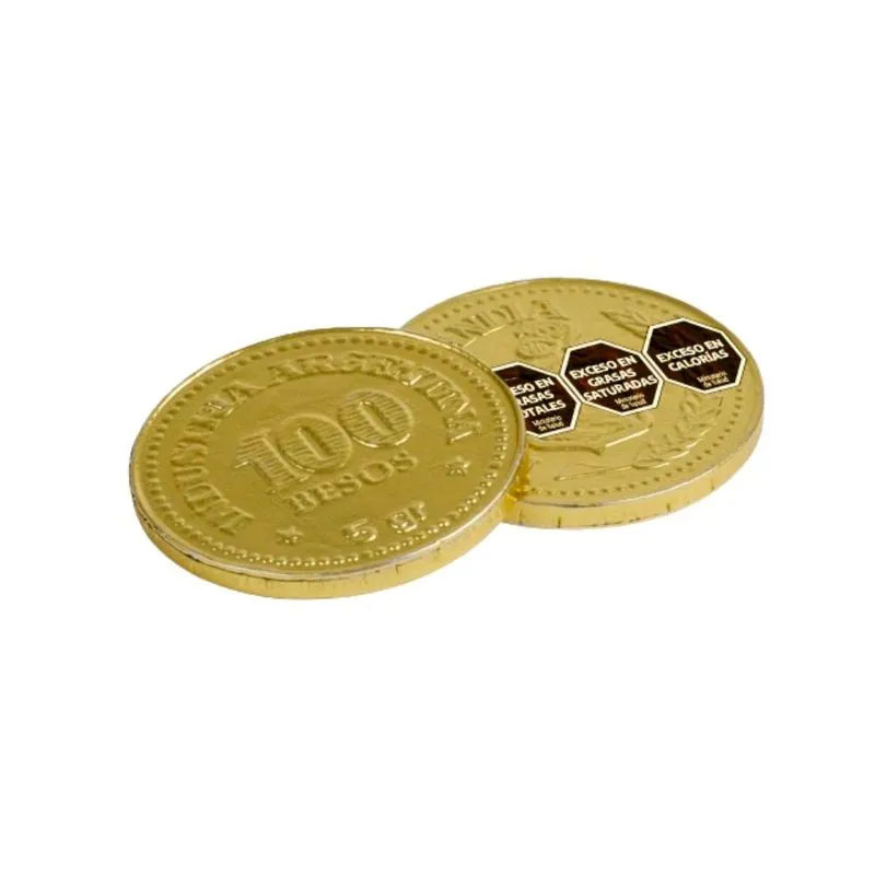 Moneda Pirata Chocolate x1 Unidad