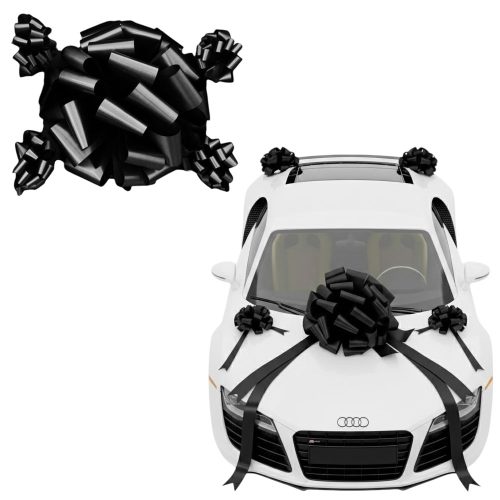 Moño Gigante para Auto Color Negro