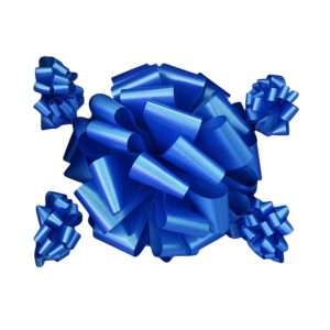Moño Gigante para Auto Color Azul Oscuro - Imagen 2