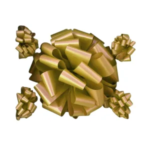 Alternative view of Moño Gigante para Auto Color Dorado