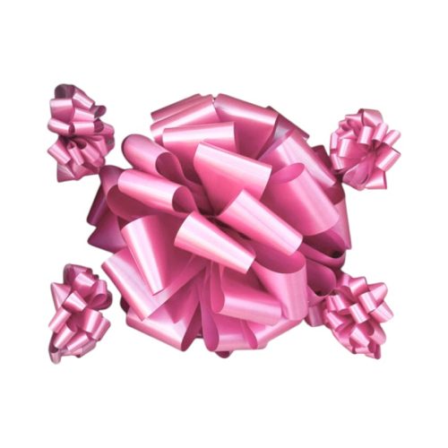Moño Gigante para Auto Color Rosa