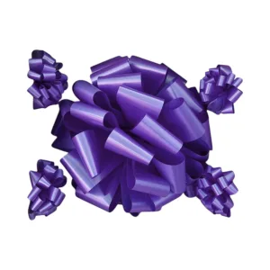 Alternative view of Moño Gigante para Auto Color Violeta