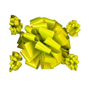Alternative view of Moño Gigante para Auto Color Amarillo