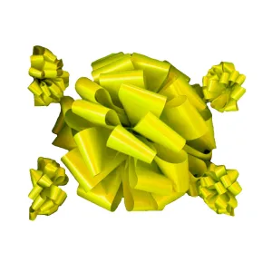 Alternative view of Moño Gigante para Auto Color Amarillo