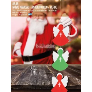 Movil Colgante ANGELITO NAVIDAD 1Mt (Friselina)