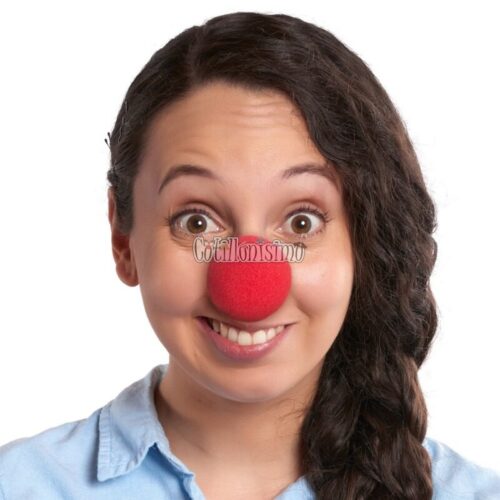 Nariz Payaso GOMA ESPUMA - Pack X10 - Imagen 2