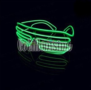 Anteojo RISKY NEON Premium VERDE OSCURO (LED)