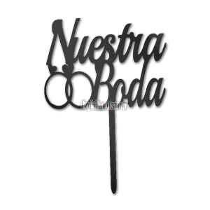 Pinche Fibrofacil Nuestra Boda Negro