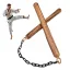 Nunchakus Ninjas de Plástico x1 Unidad