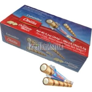 Cubanito OBLITA CHOCOLATE BLANCO X48 Unidades